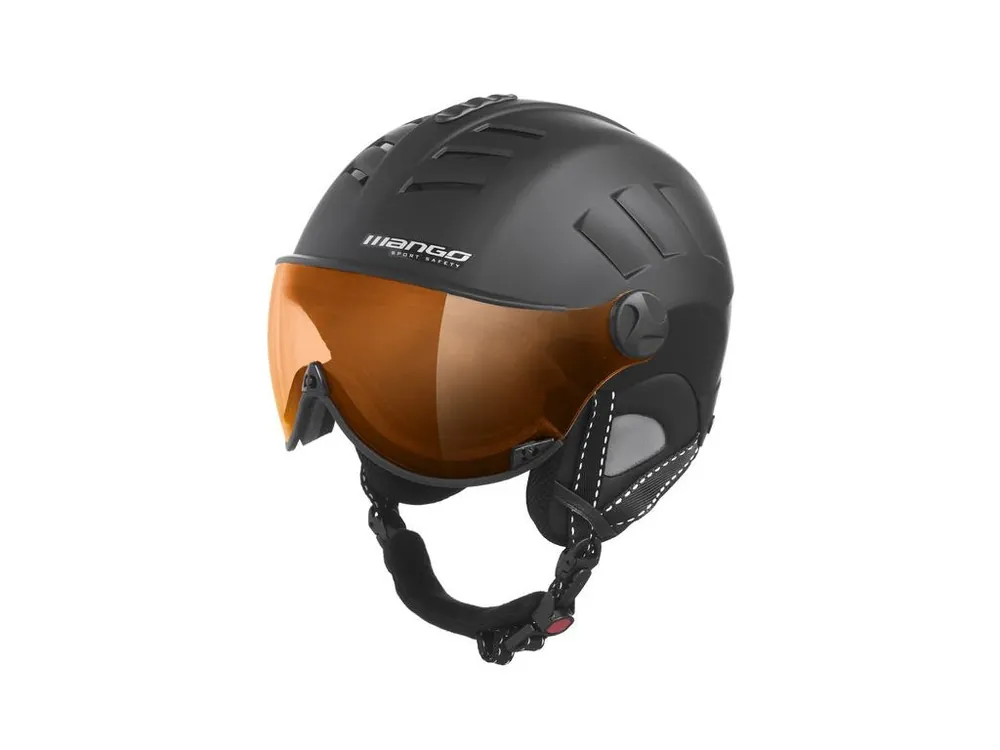 Must-Have Mango – lyžařská přilba VOLCANO PRO, černá mat