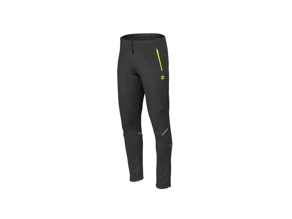 Novinka Etape – pánské volné kalhoty DOLOMITE WS, černá/žlutá fluo