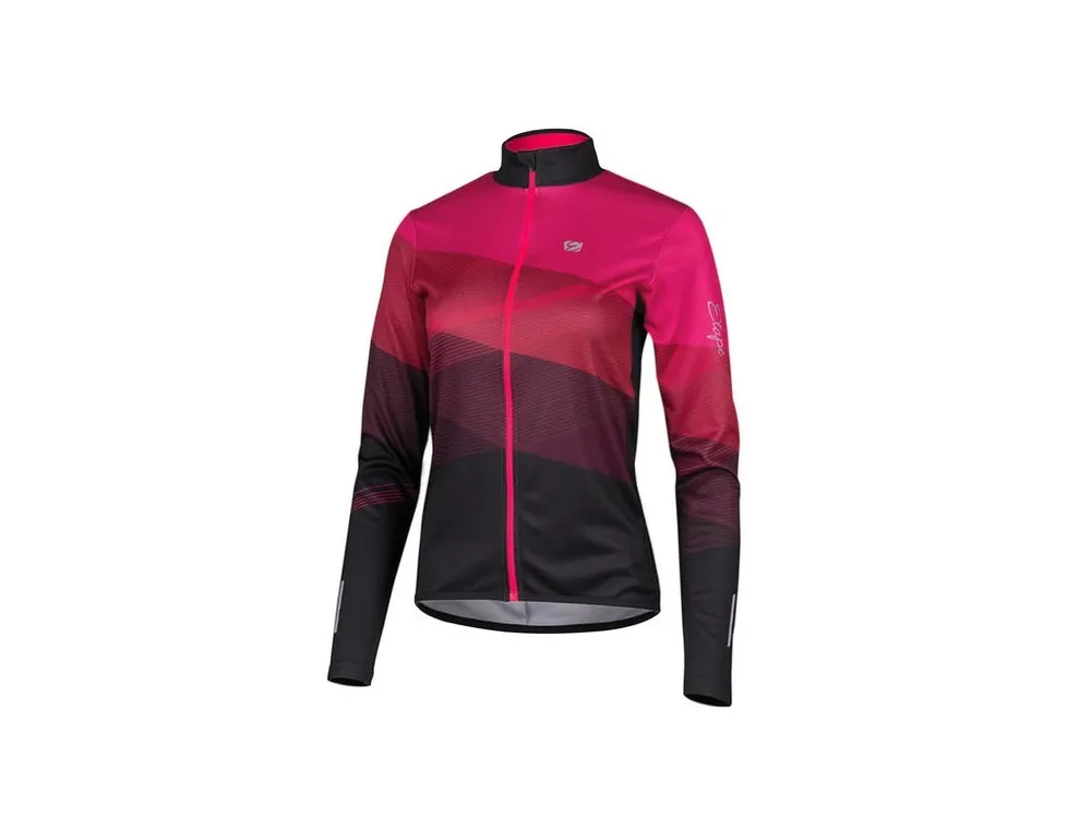 Koupit Online Etape – dámský dres GAIA, magenta/černá