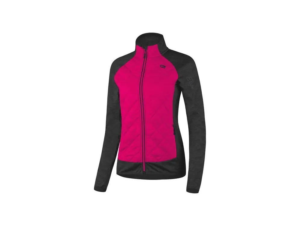 Vrácení Zdarma Etape – dámská bunda/mikina SIERRA 2.0, růžová/černá