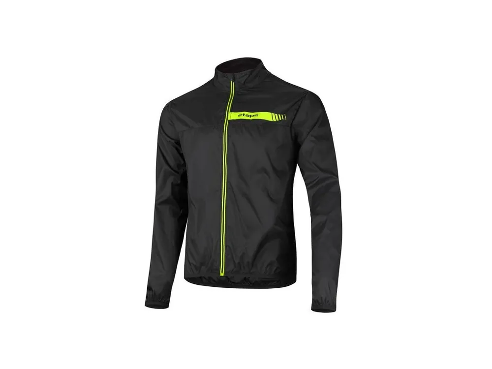 Značkový Etape – větrovka BORA 2.0, černá/žlutá fluo