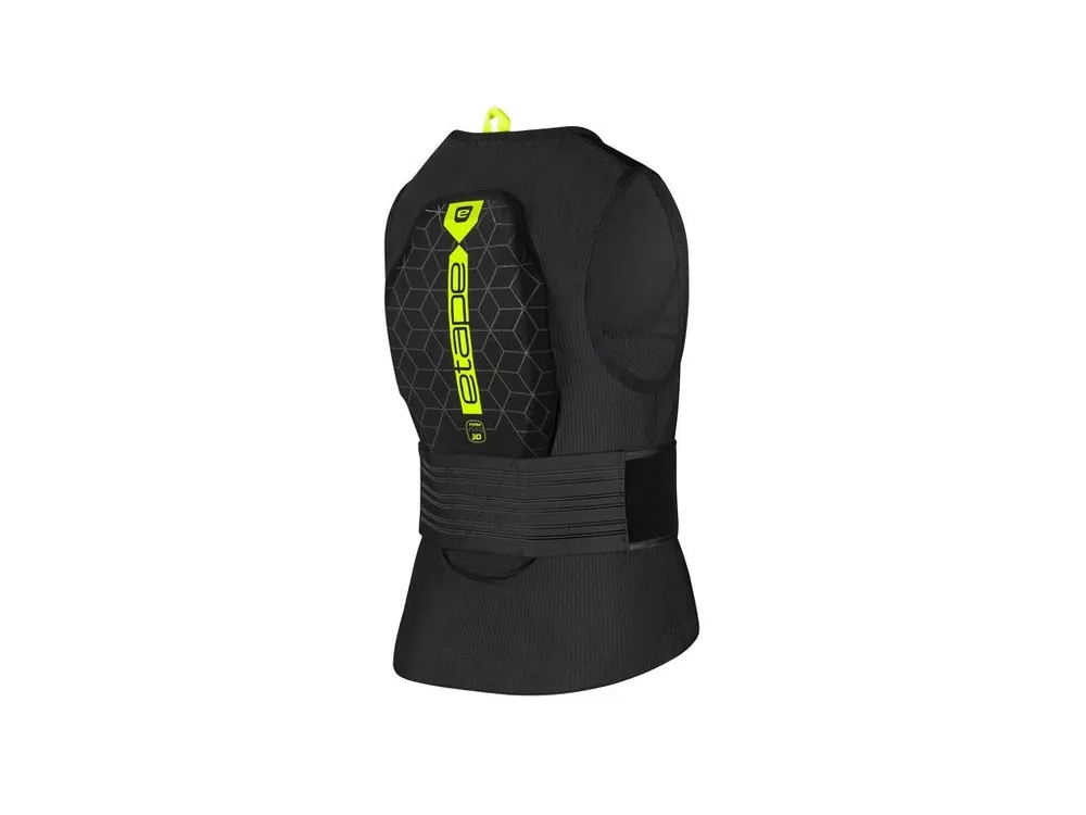 Etape – dětský chránič páteře-vesta BONE PRO 2.0, černá/žlutá fluo Vrácení Zdarma