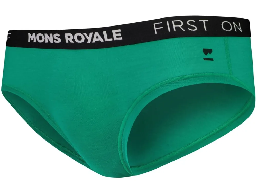 Merino kalhotky MONS ROYALE FOLO BRIEF WMNS pop green Koupit Online