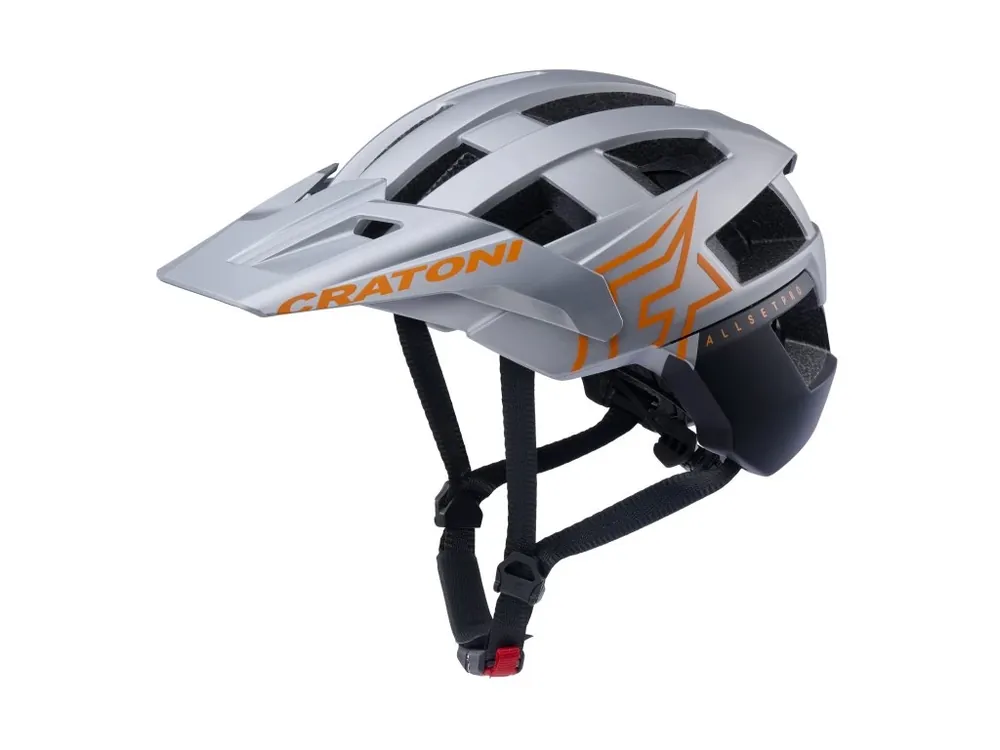 Aktuální Helma CRATONI AllSet Pro Silver/Orange Matt