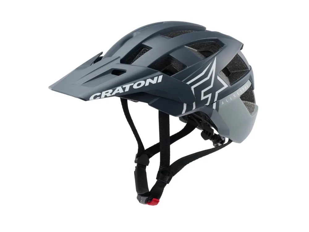 Tovární Cena Helma CRATONI AllSet Pro Steel/Blue Matt