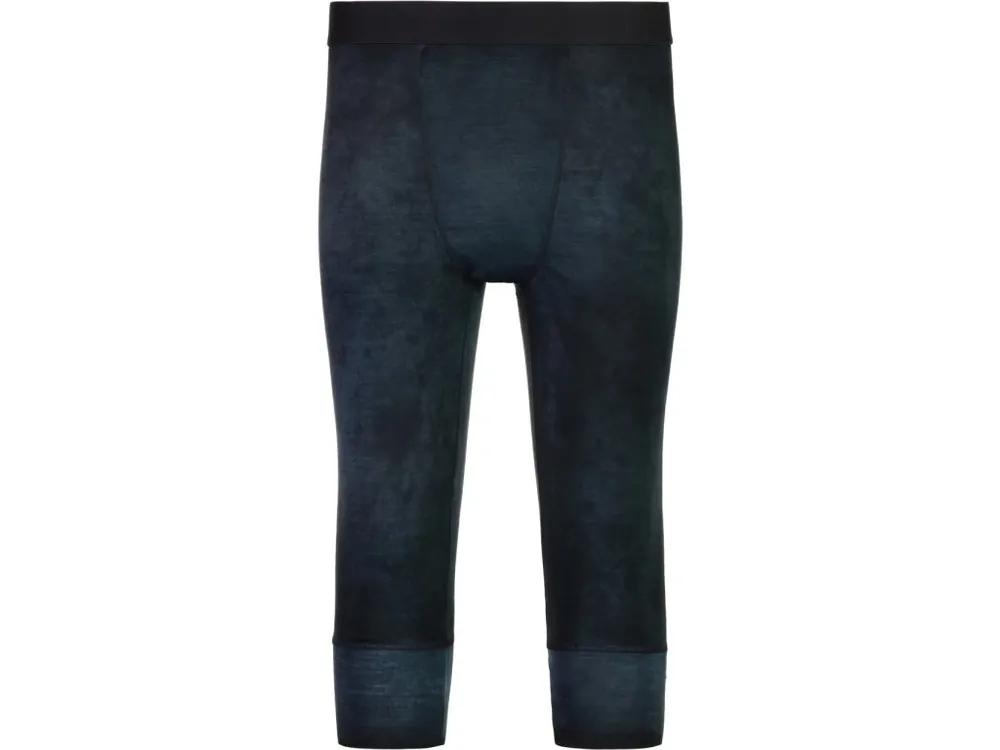 Časově Omezené Merino spodky MONS ROYALE CASCADE MERINO FLEX 200 3/4 LEGGING black storm wash