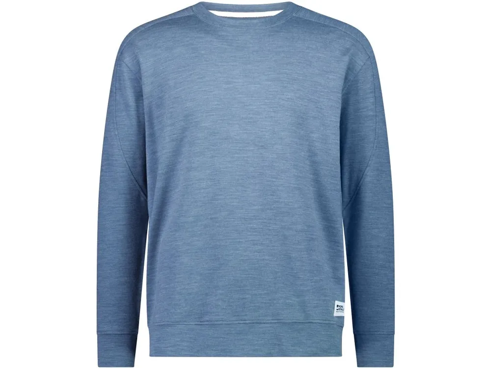 Odeslání Ihned Merino mikina MONS ROYALE COVERT LITE CREW smokey blue