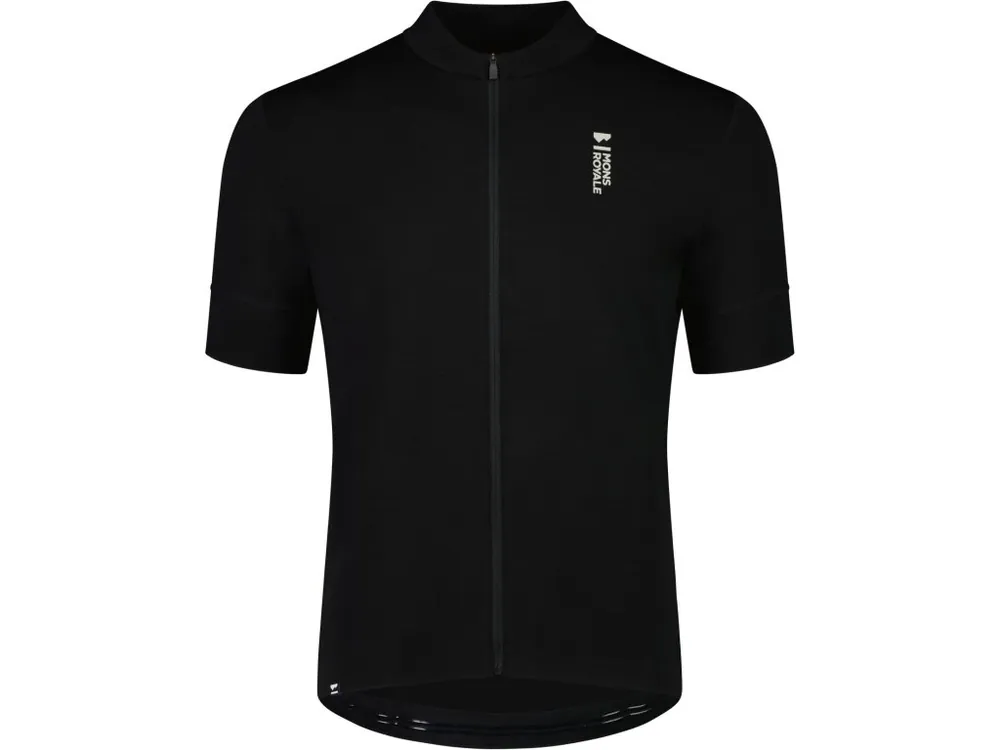 Cenová Bomba Merino triko MONS ROYALE ROAM CARGO MERINO SHIFT FULL ZIP T black