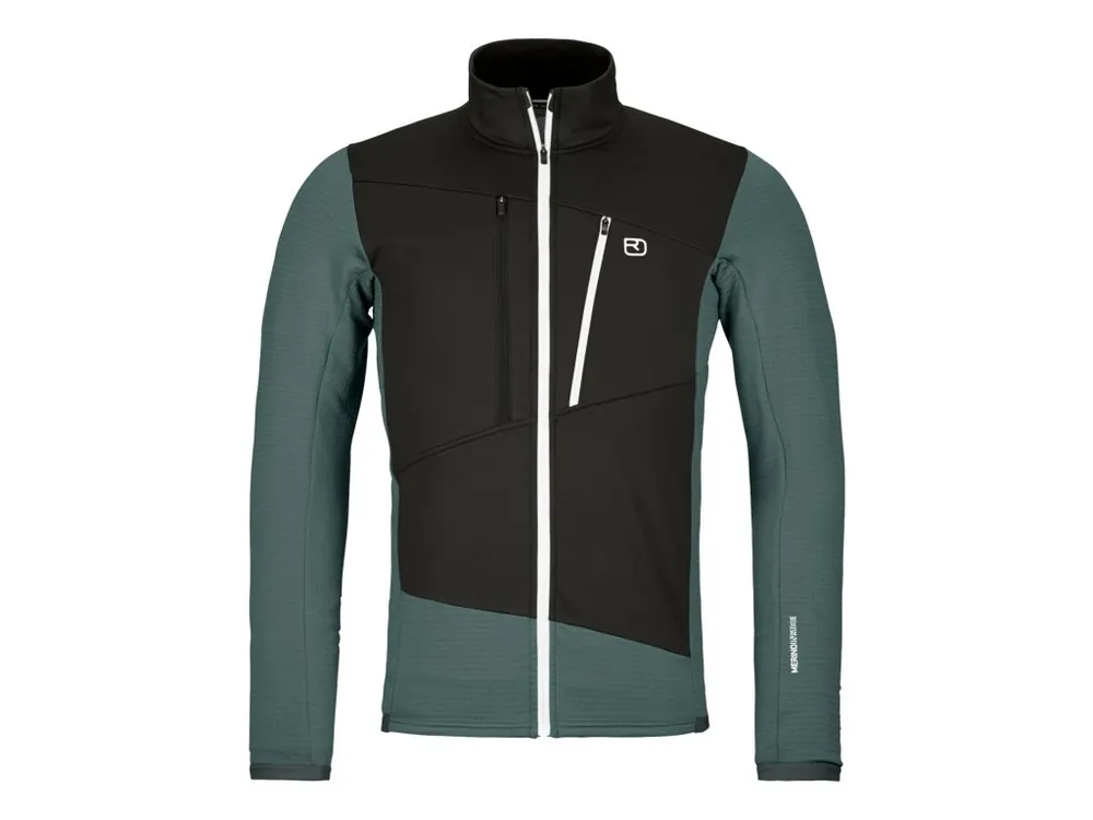 Pánská Mikina Ortovox Fleece Grid Jacket Men‘s Ihned K Objednání