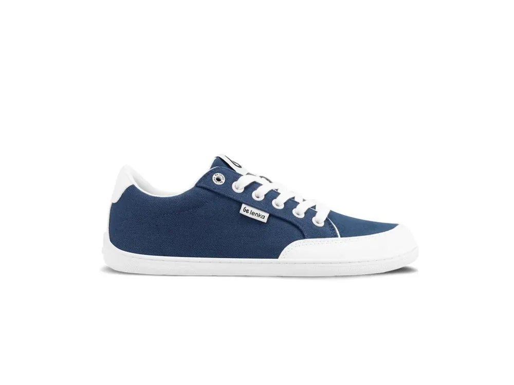Sleva Barefoot tenisky Be Lenka Rebound - Dark Blue & White