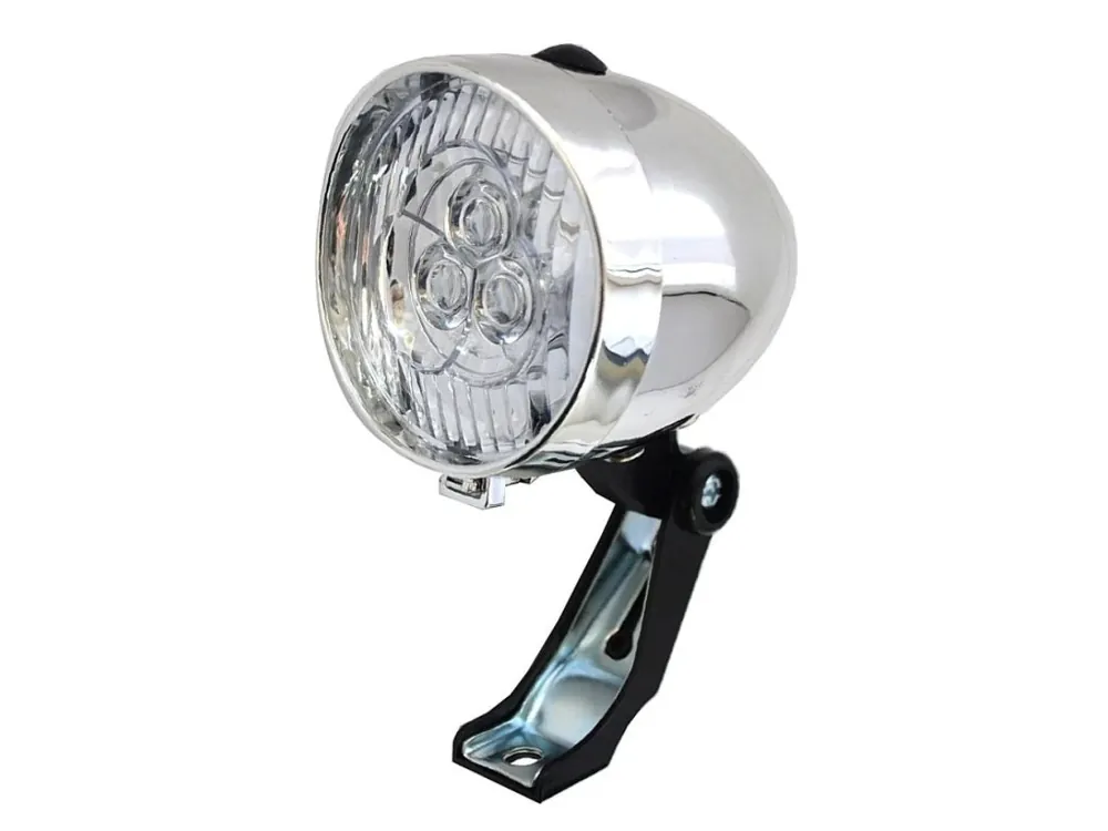 Cenová Bomba SVĚTLO NEXELO PŘEDNÍ RETRO 3LED STŘÍBRNÉ BATERIOVÉ