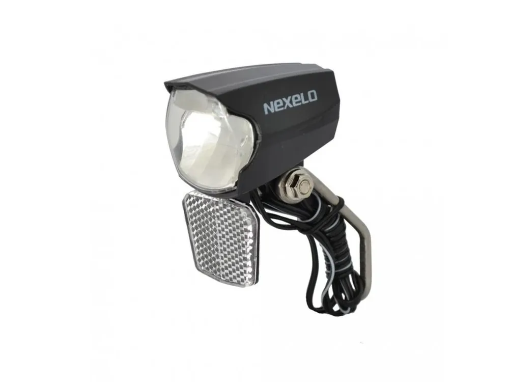 SVĚTLO NEXELO PŘEDNÍ LED 3W NA DYNAMO S ODRAZKOU Expresní Doručení