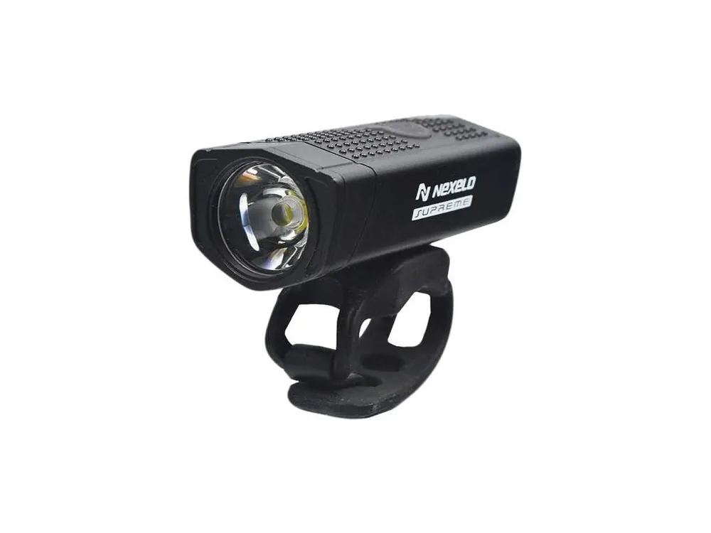 Aktuální SVĚTLO NEXELO SUPREME PŘEDNÍ STIC 350LM 4 FUNKCE USB