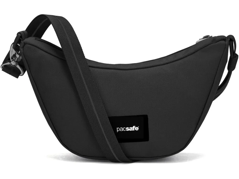 Taška PACSAFE GO LUNAR CROSSBODY jet black Ověřený