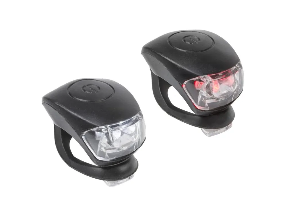 SVĚTLO M-WAVE SADA COBRA IV LED ČERNÁ Originální