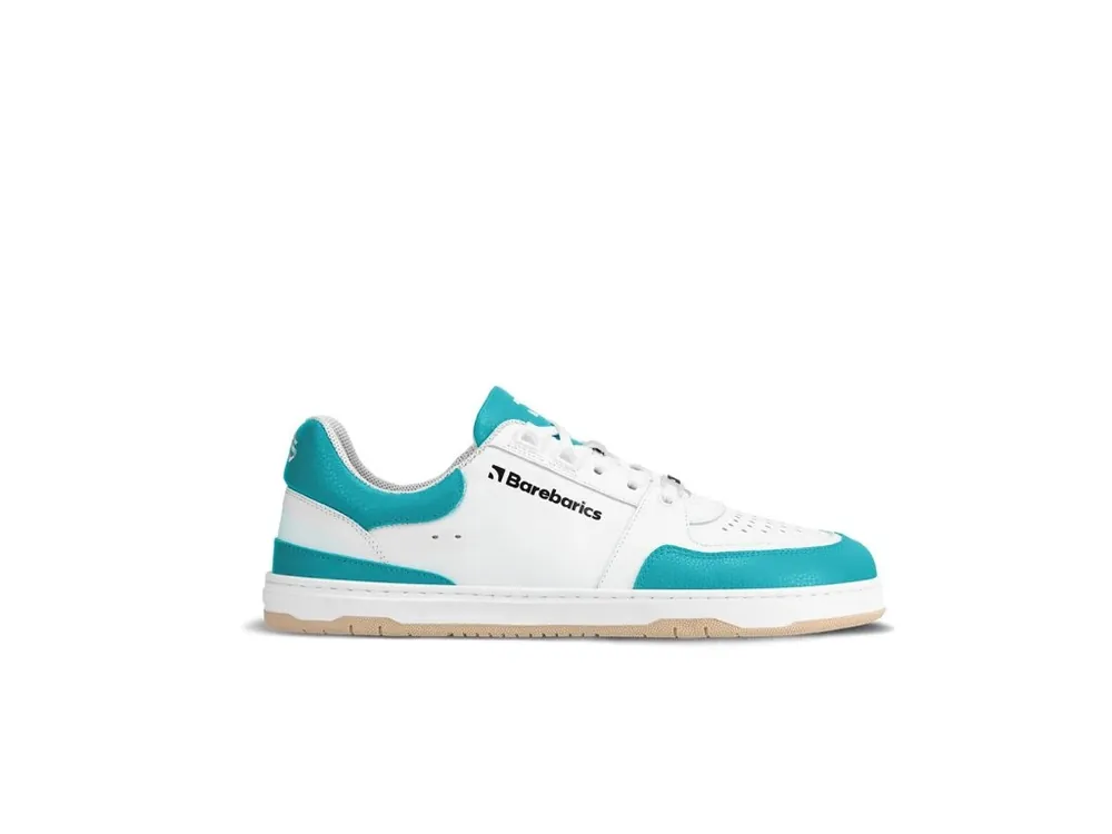 Objednat Nyní Barefoot tenisky Barebarics Wave - White & Dark Turquoise