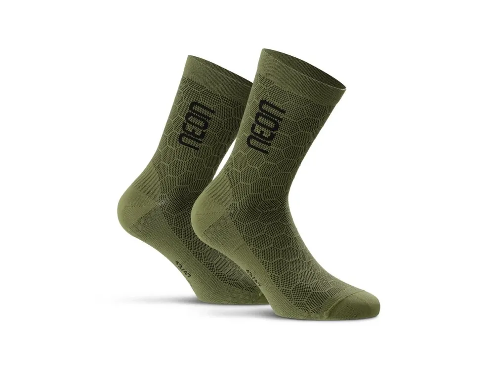 Novinka Ponožky NEON 3D Camo Black
