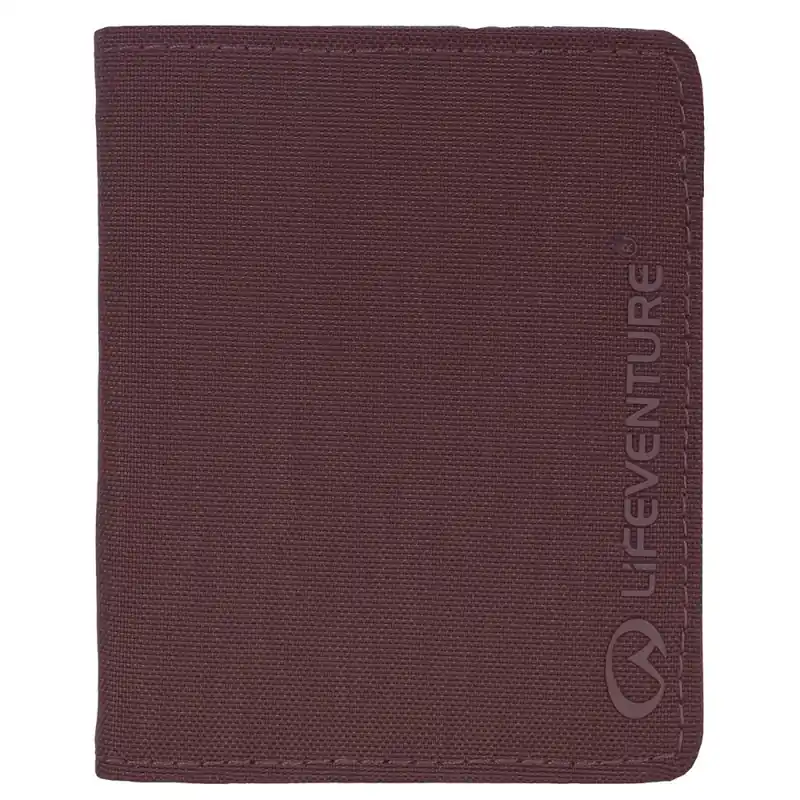Peněženka Lifeventure RFID Wallet, Recycled, Plum Akce