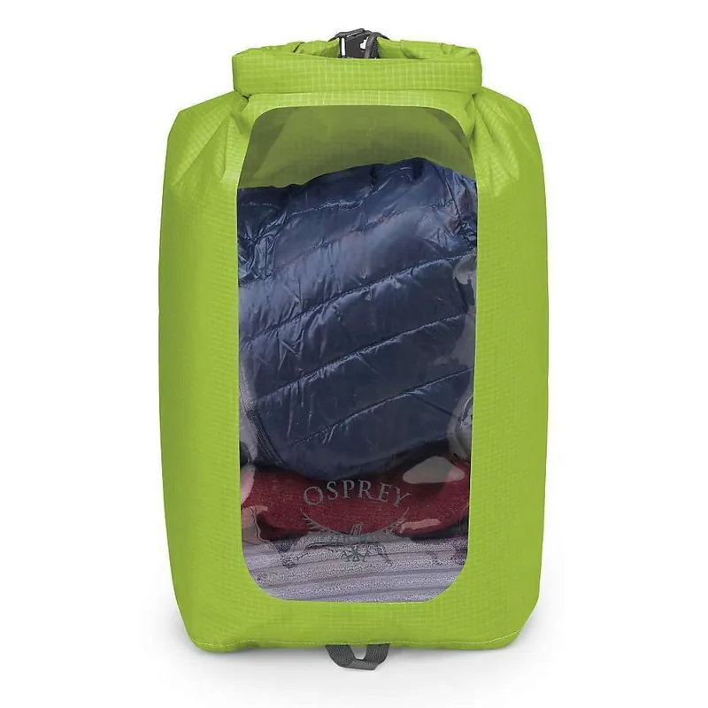 Vodotěsný vak Osprey DRY SACK 35 W/WINDOW limon green Expresní Doručení