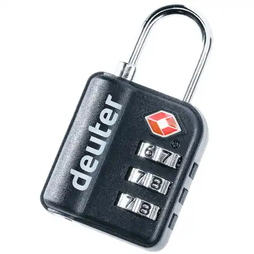 Zámek Deuter TSA PAD LOCK Black Akce