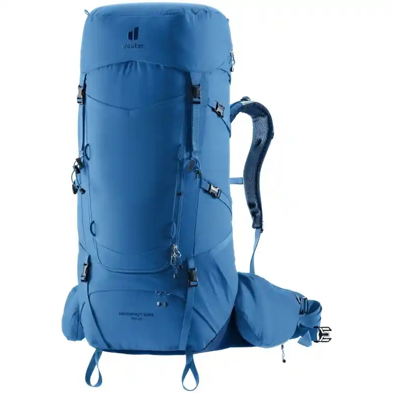 Turistický batoh Deuter Aircontact Core 60+10 baltic-nightblue Cenově Výhodný