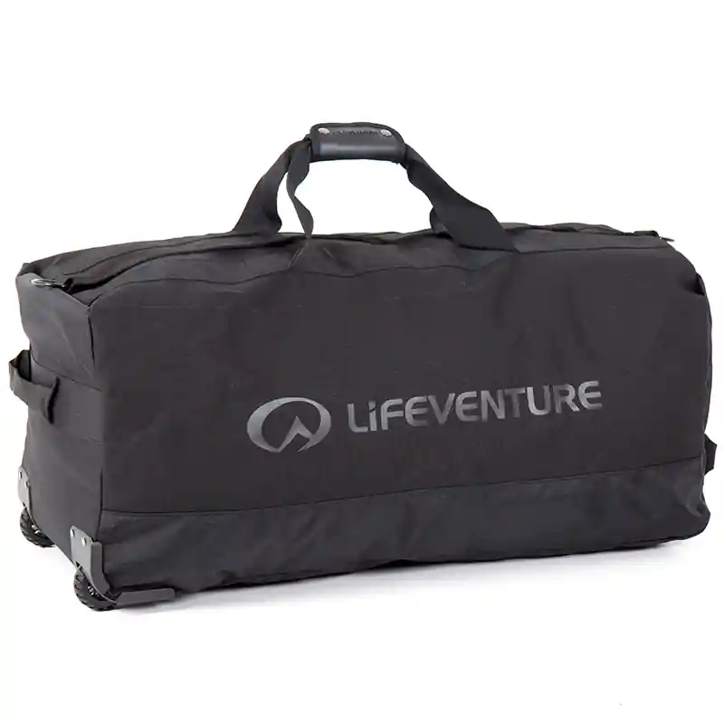 Speciální Cena Taška Lifeventure Expedition Wheeled Duffle Roll Base black 120 l