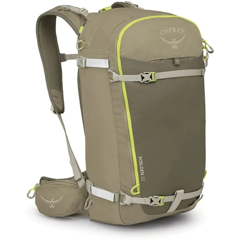 Skialpinistický batoh Osprey SOELDEN 32 olive tan/earl grey Víkendová Akce