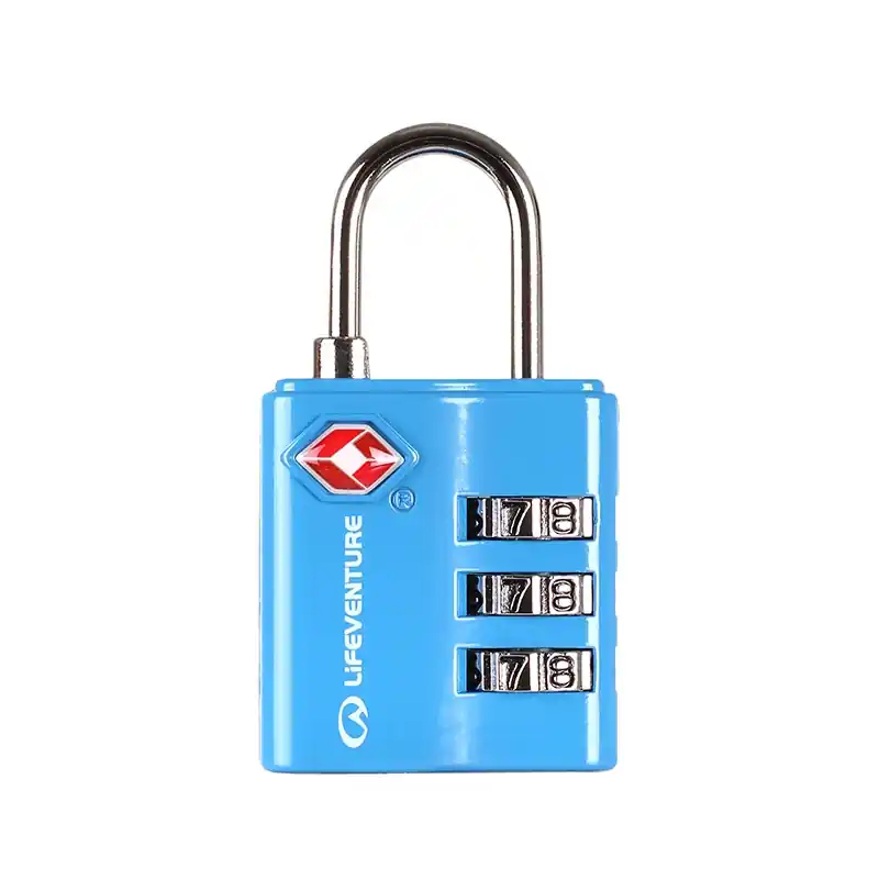 Zámek na batoh Lifeventure TSA Combi Lock Aqua Nejlepší Volba