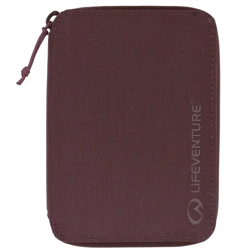 Peněženka Lifeventure RFID Mini Travel Wallet, Recycled, Plum Nová Kolekce