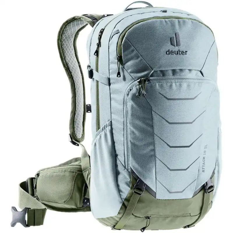 Dámský cyklistický batoh Deuter Attack 18 SL sage-khaki Jen Po Omezenou Doba