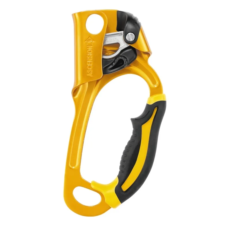 Cenově Výhodný Blokant Petzl Ascension žluto-černý pravý