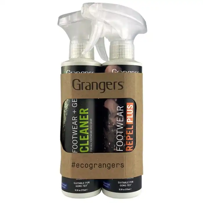 Levný Čistící prostředek a impregnace Grangers Footwear + Gear Cleaner + Footwear Repel Plus