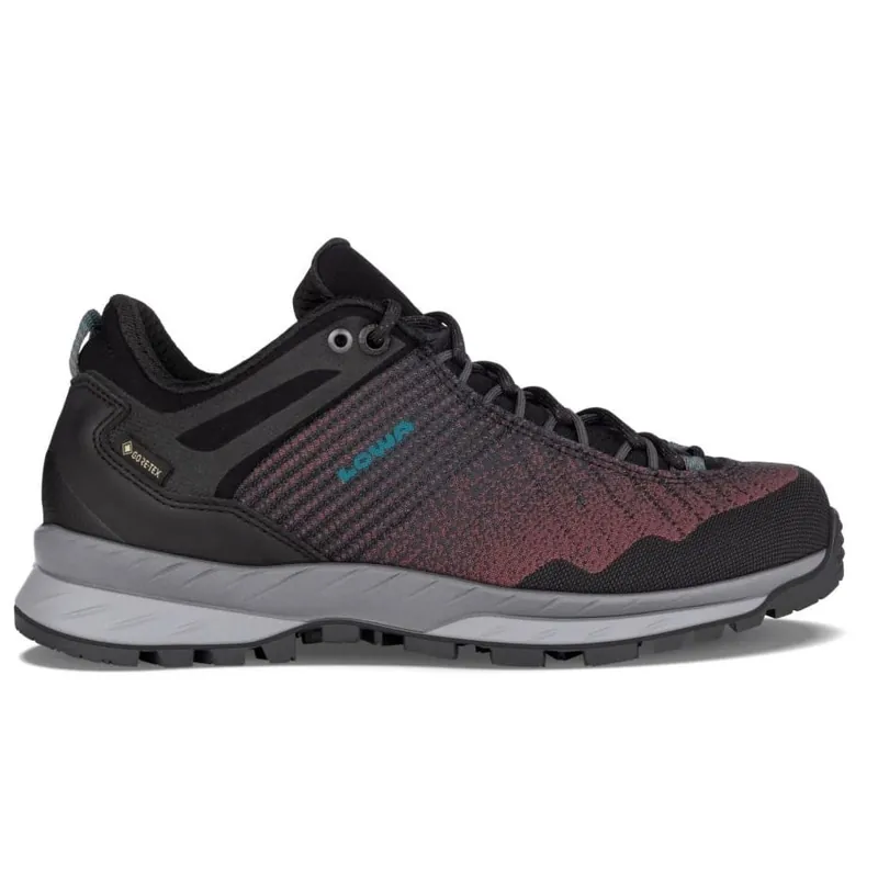 Nástupové boty LOWA CAREZZA GTX LO Ws black/brown rose Oblíbený