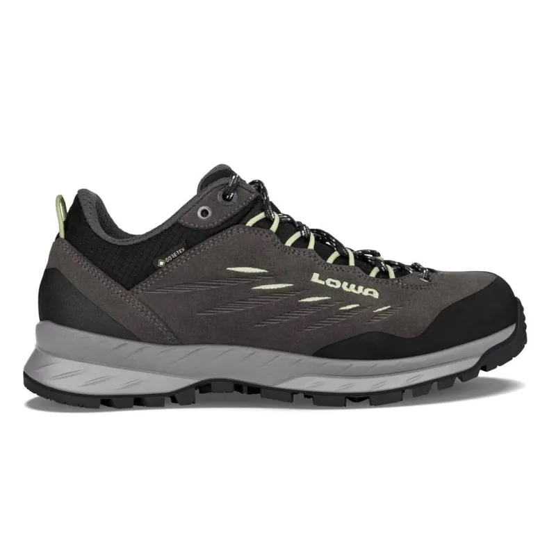 Trekové boty LOWA DELAGO GTX LO Ws anthracite/lime Oblíbený
