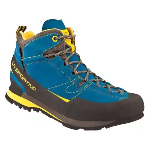 Novinka Pánské trekové boty La Sportiva Boulder X MID GTX Blue/Yellow