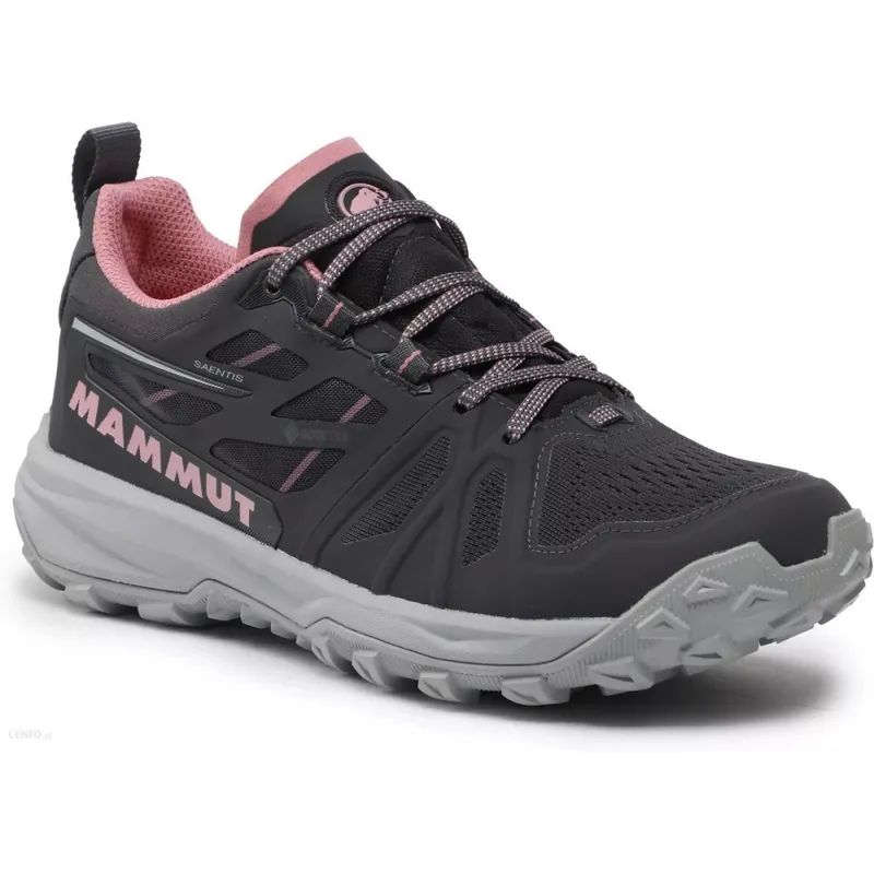 Trekové boty Mammut Saentis Low GTX Women asphalt-dark powder rose Výhodná Nabídka