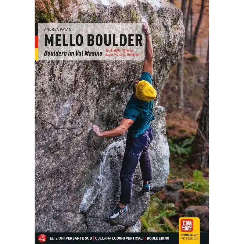 Novinka Boulderingový průvodce Mello Boulder německá verze