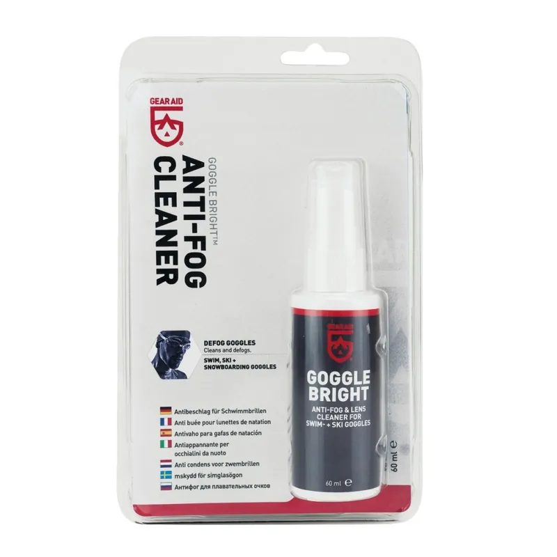 Čistič proti zamlžování Gear Aid GOGGLE BRIGHT 60ml Speciální Cena