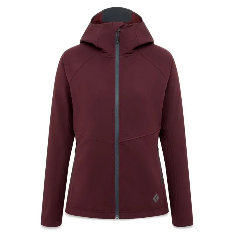Speciální Cena Dámská funkční mikina Black Diamond W ELEMENT HOODY Bordeaux