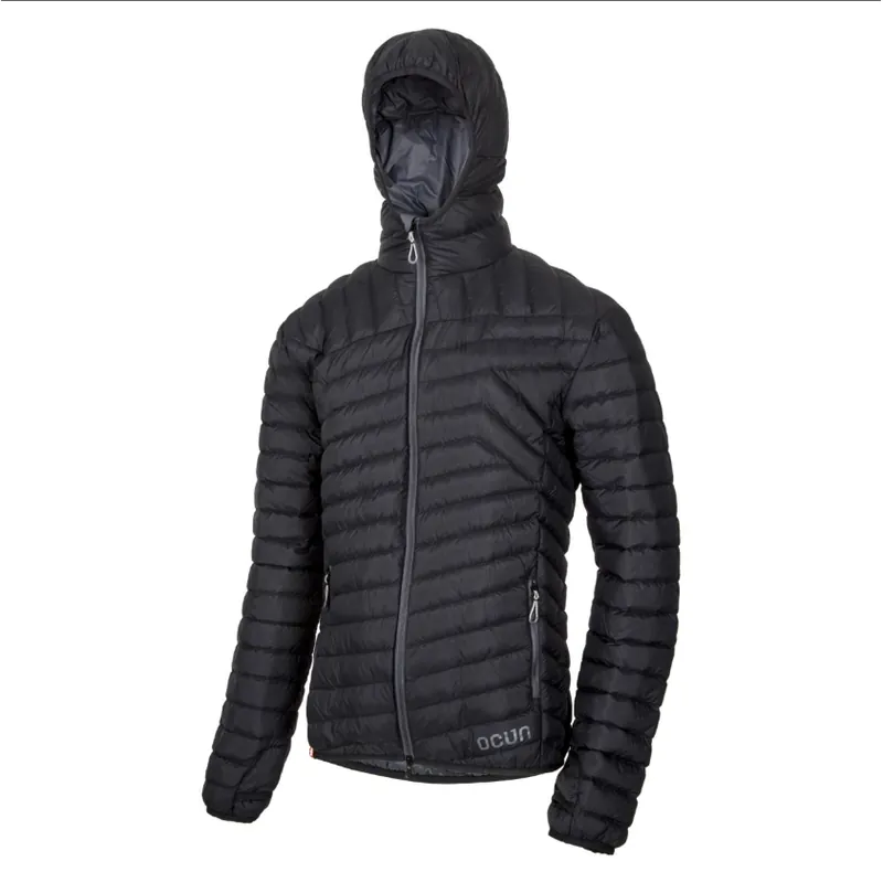 Top Prodej Pánská péřová bunda Ocún TSUNAMI ECO Men Black Beauty/Iron Gate