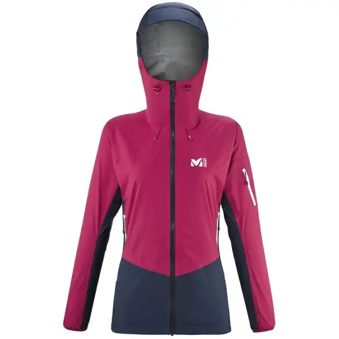 Dámská nepromokavá bunda Millet RUTOR LIGHT 2.5L JKT W SAPHIR/DRAGON Omezená Nabídka