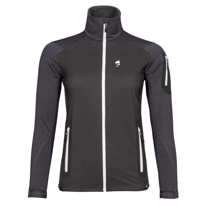 Dámská softshellová bunda High Point Merino Alpha Lady Black/Antracit Víkendová Akce