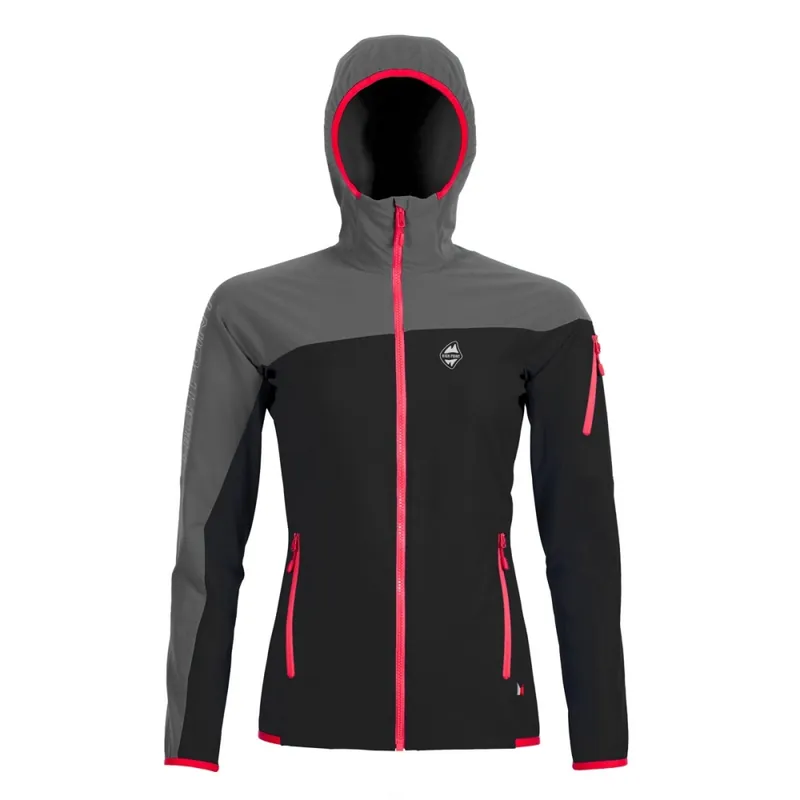 Dámská bunda High Point Versa Lady Hoody Jacket Black/Iron Gate Autentický