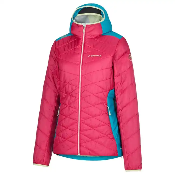 Dámská zimní bunda La Sportiva Mythic Primaloft Jacket W cerise/crystal Super Cena