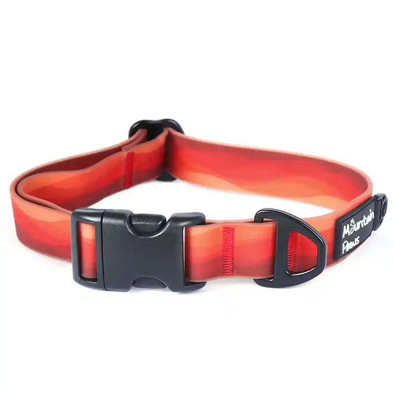 Obojek Mountain Paws Waterproof Dog Collar orange Výprodej