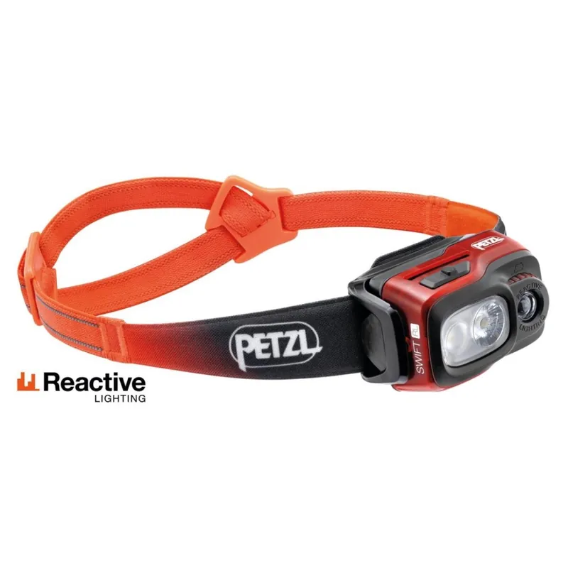 Čelovka Petzl Swift RL 2023 oranžová Finální Výprodej