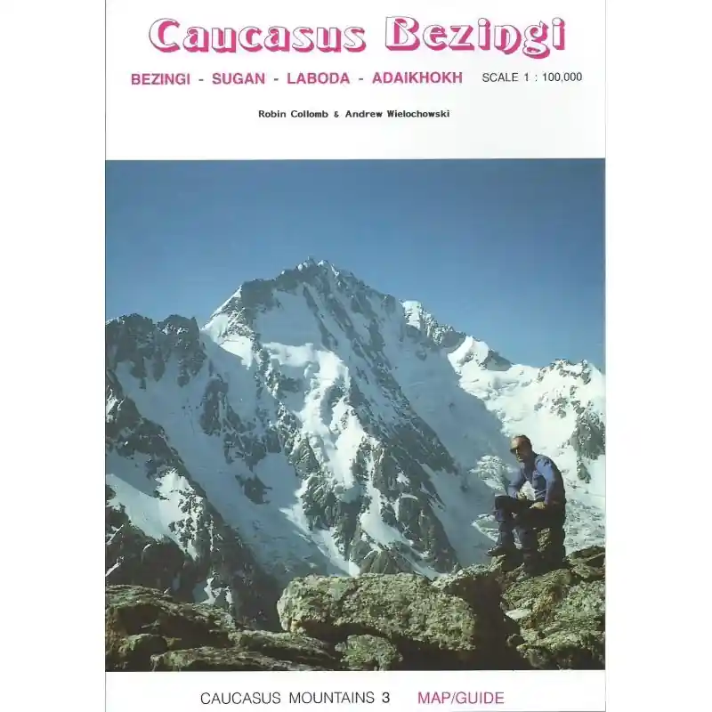 Mapa Kavkaz Caucasus Bezingi Kup Teď