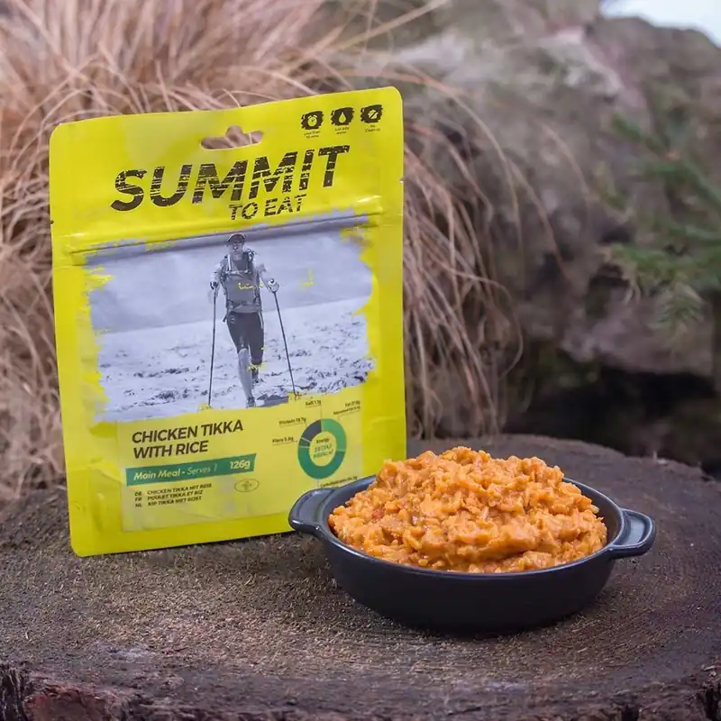 Sezónní Sleva Dehydrovaná strava Summit To Eat Kuře Tikka s rýží 126 g