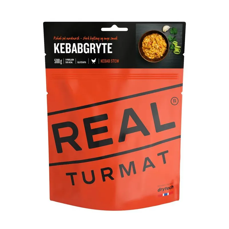 Dehydrovaná strava Real Turmat Kuřecí kebab s rýží 138 g Víkendová Akce