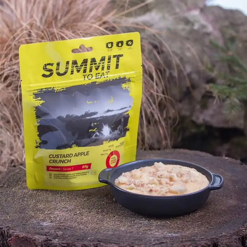 Dehydrovaná strava Summit To Eat Pudink s jablečnou drobenkou Omezená Nabídka